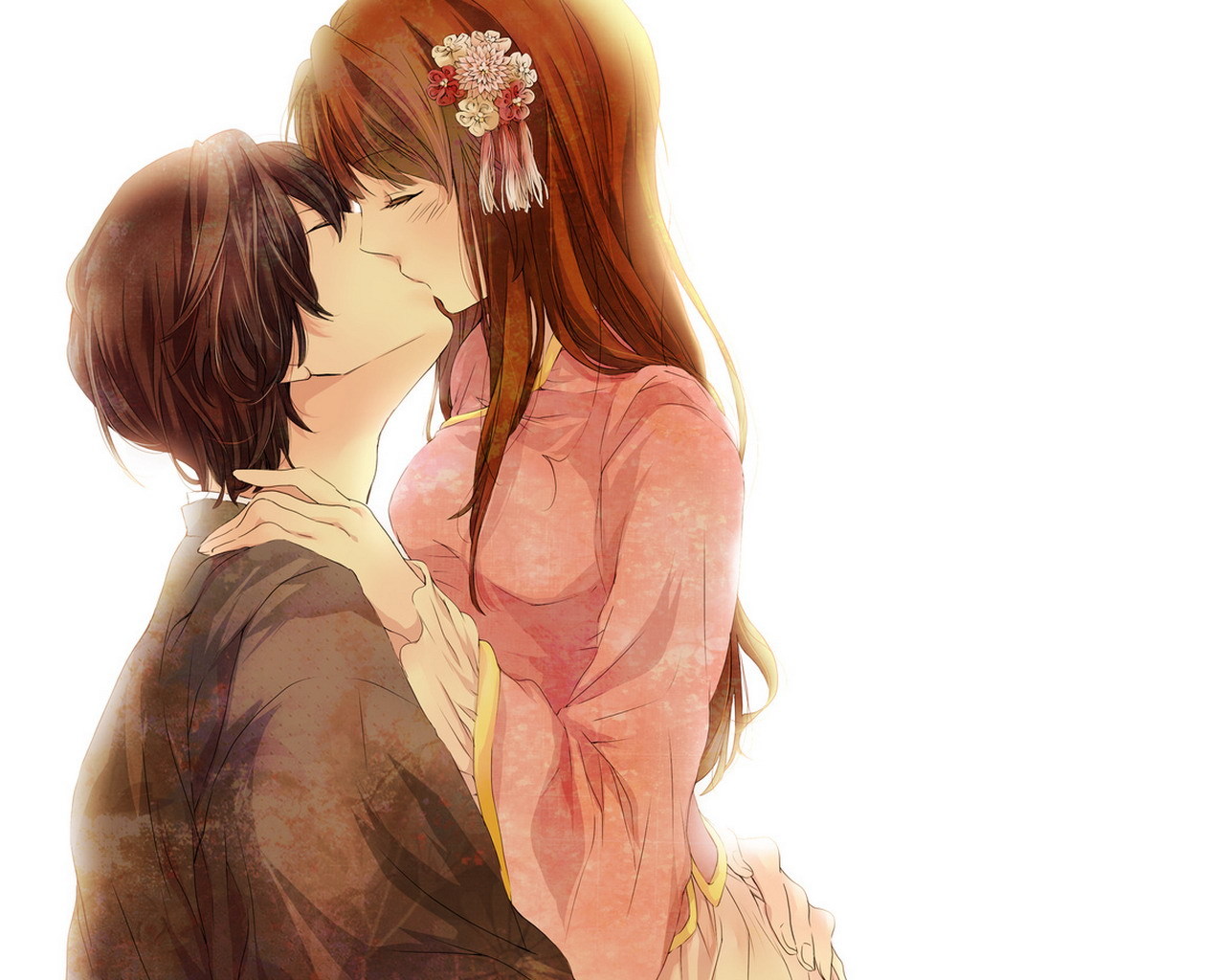 Detail Anime Couple Kiss Nomer 15