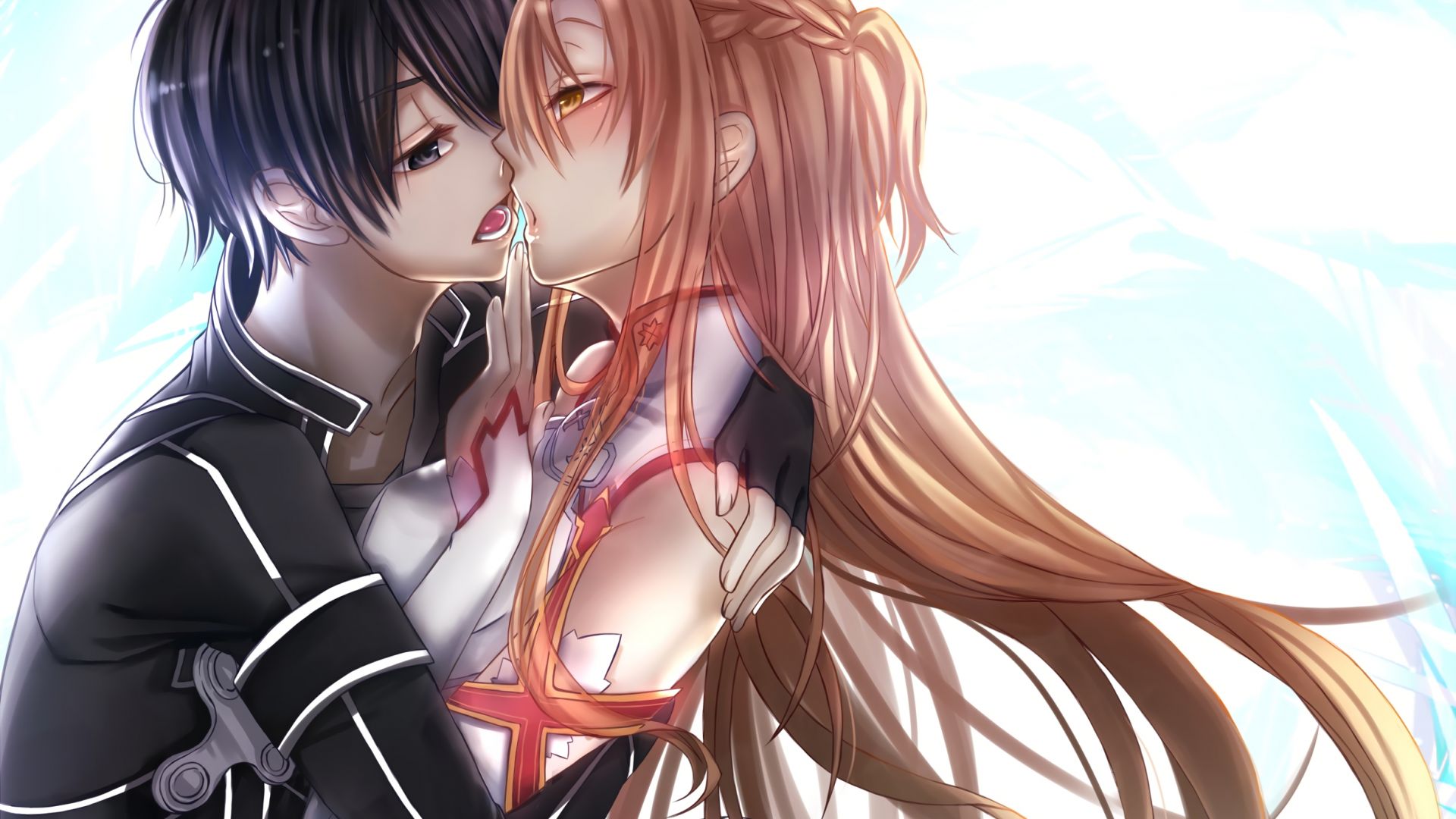 Detail Anime Couple Kiss Nomer 25