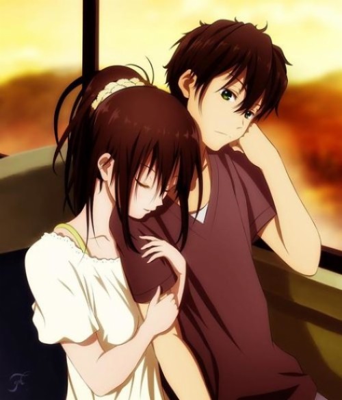 Detail Anime Couple Kiss Bergerak Nomer 25