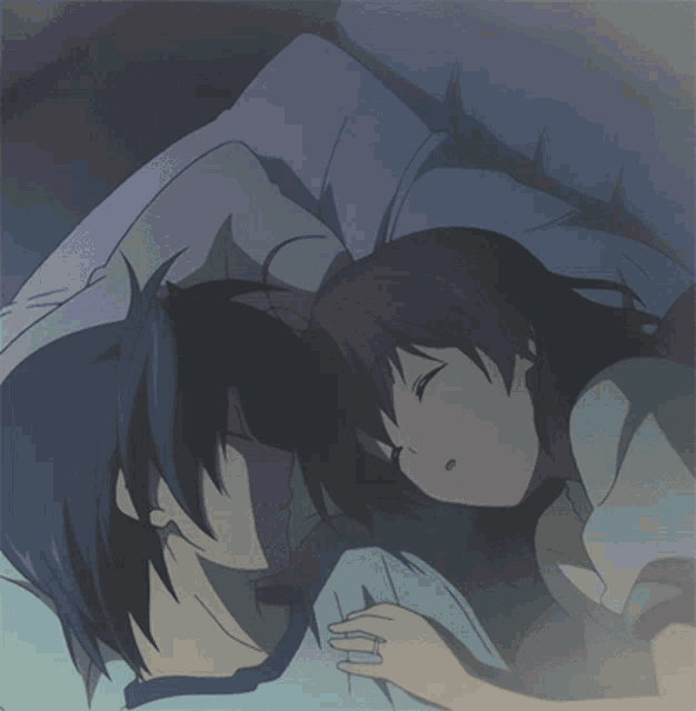 Detail Anime Couple Sleeping Nomer 24