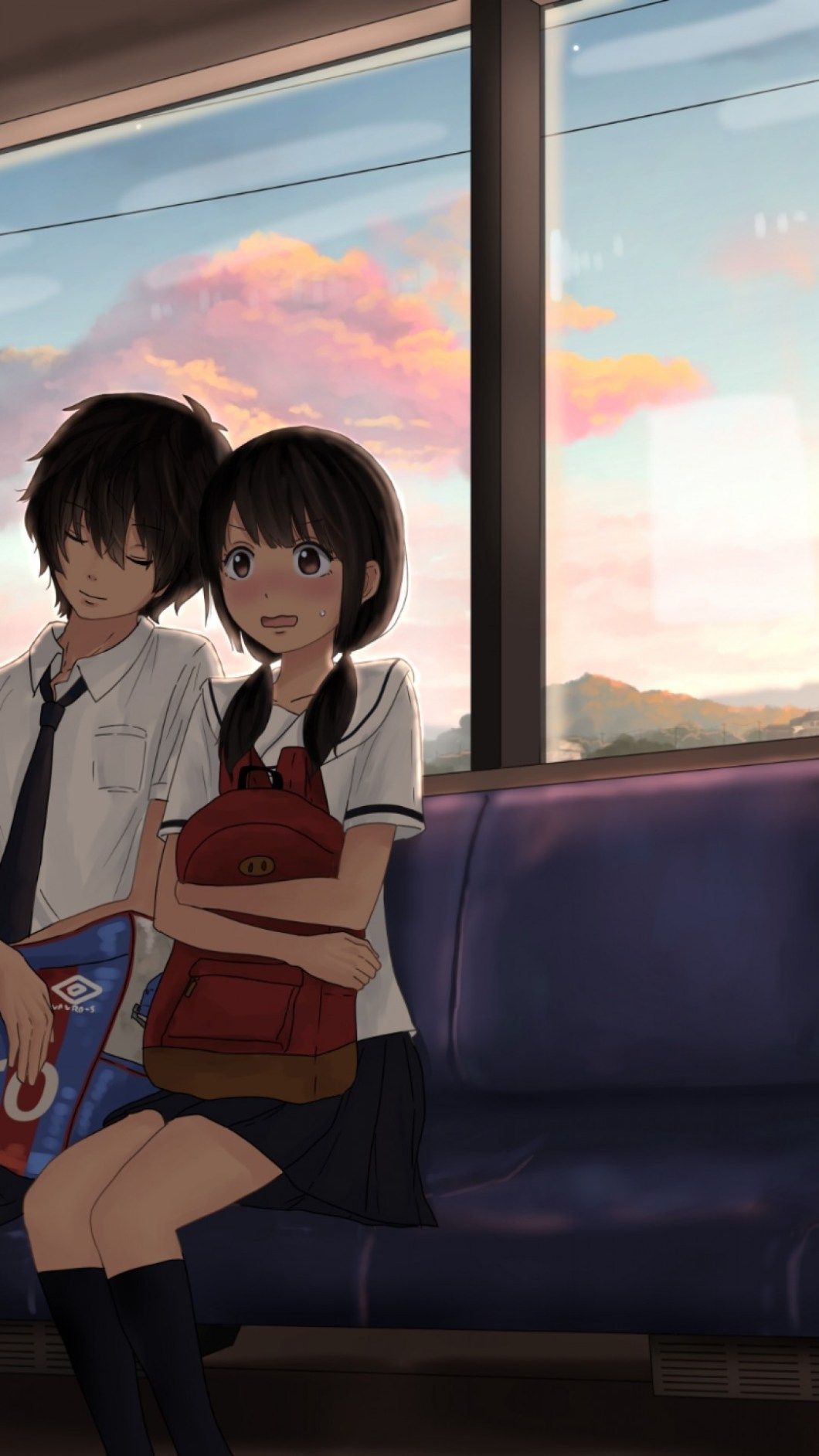 Detail Anime Couple Wallpaper Hd Nomer 40