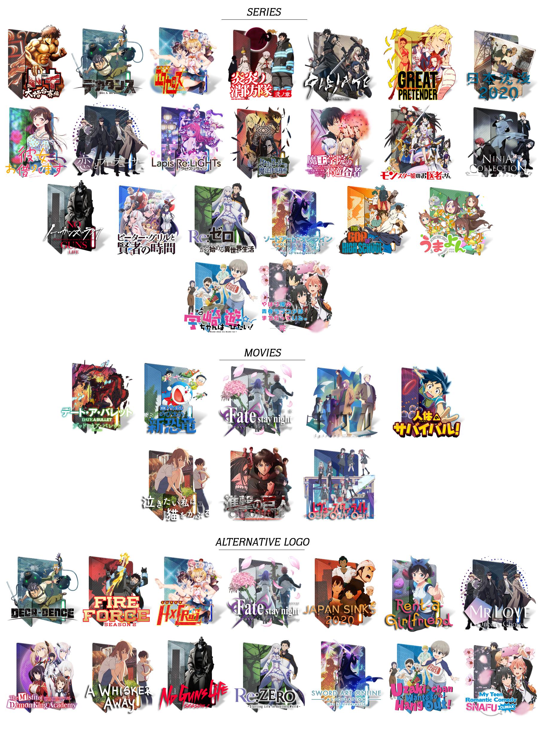 Detail Anime Folder Icon Pack Nomer 11