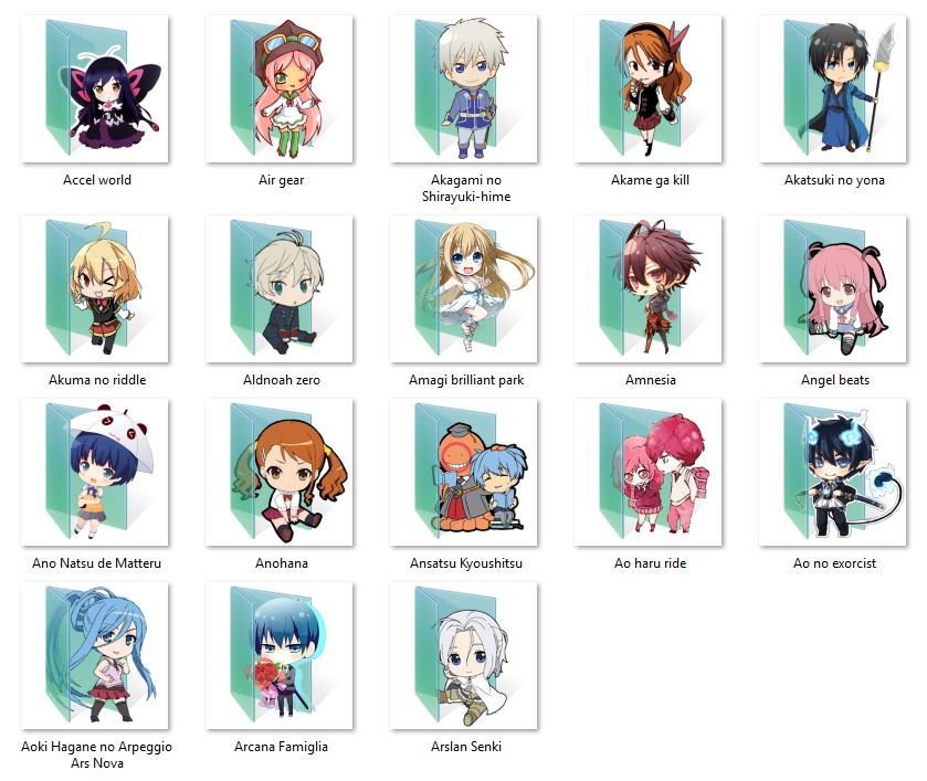 Detail Anime Folder Icon Pack Nomer 14