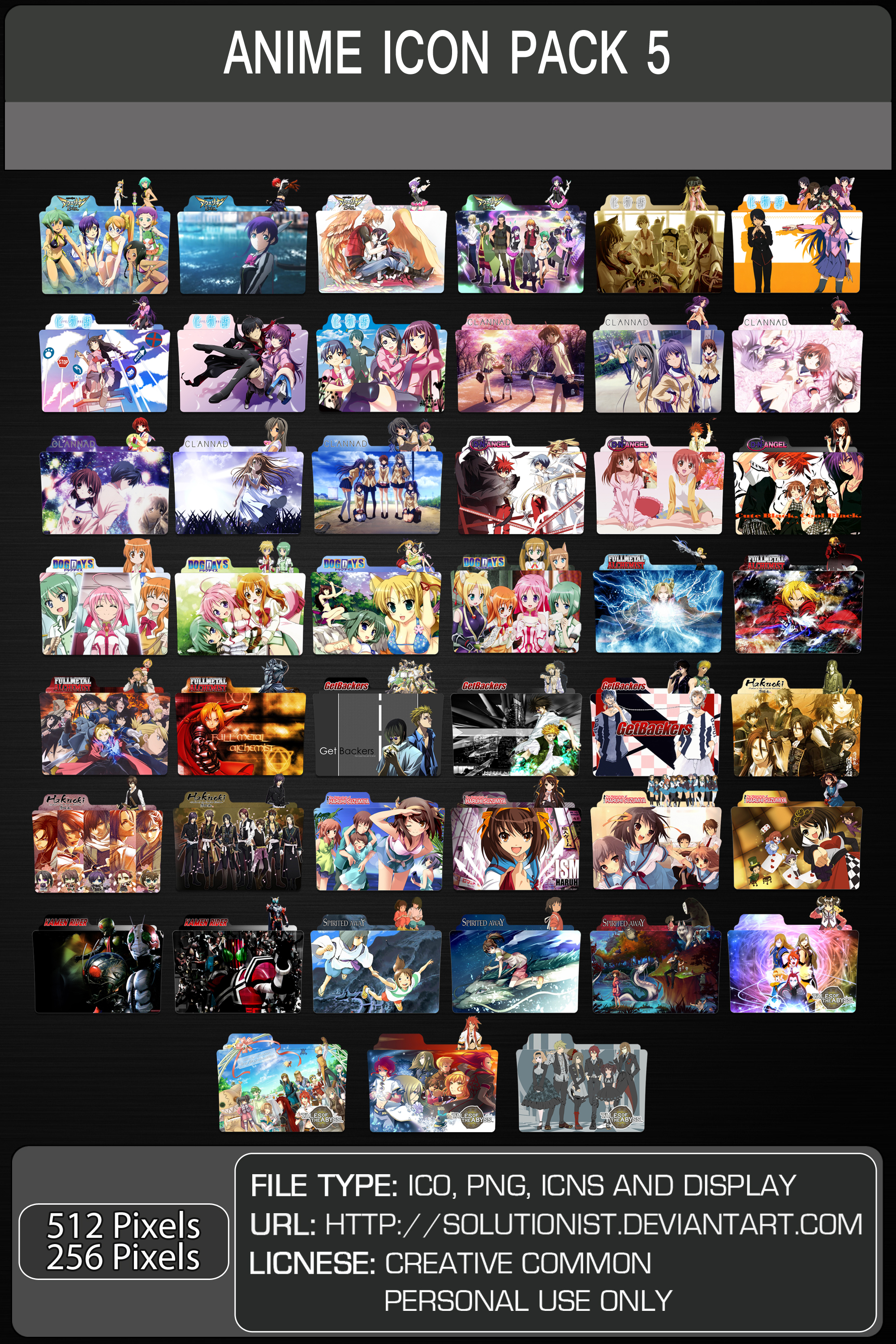Detail Anime Folder Icon Pack Nomer 27