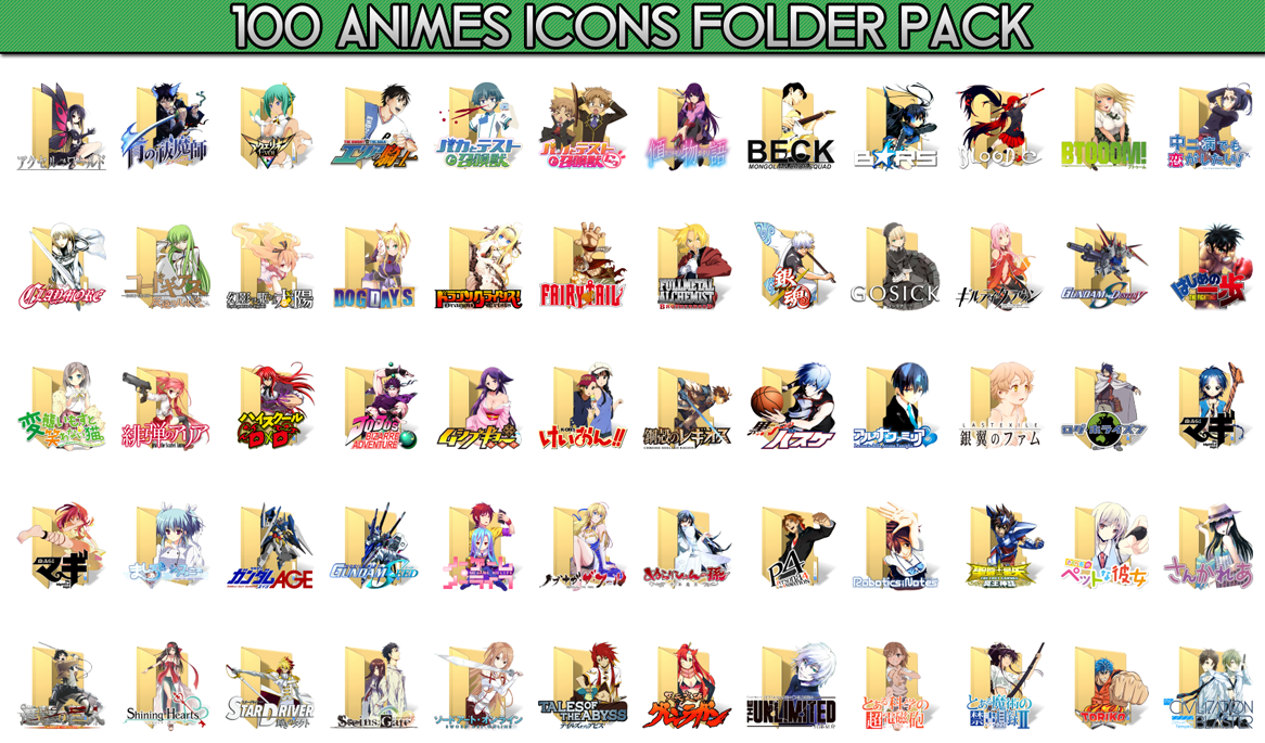 Detail Anime Folder Icon Pack Nomer 28