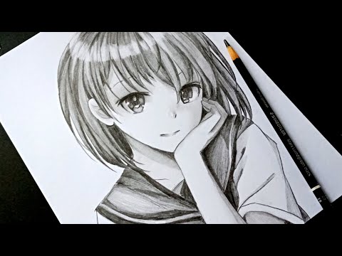 Detail Anime Gambaran Pensil Nomer 32