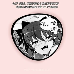 Anime Gas Cap Sticker - KibrisPDR