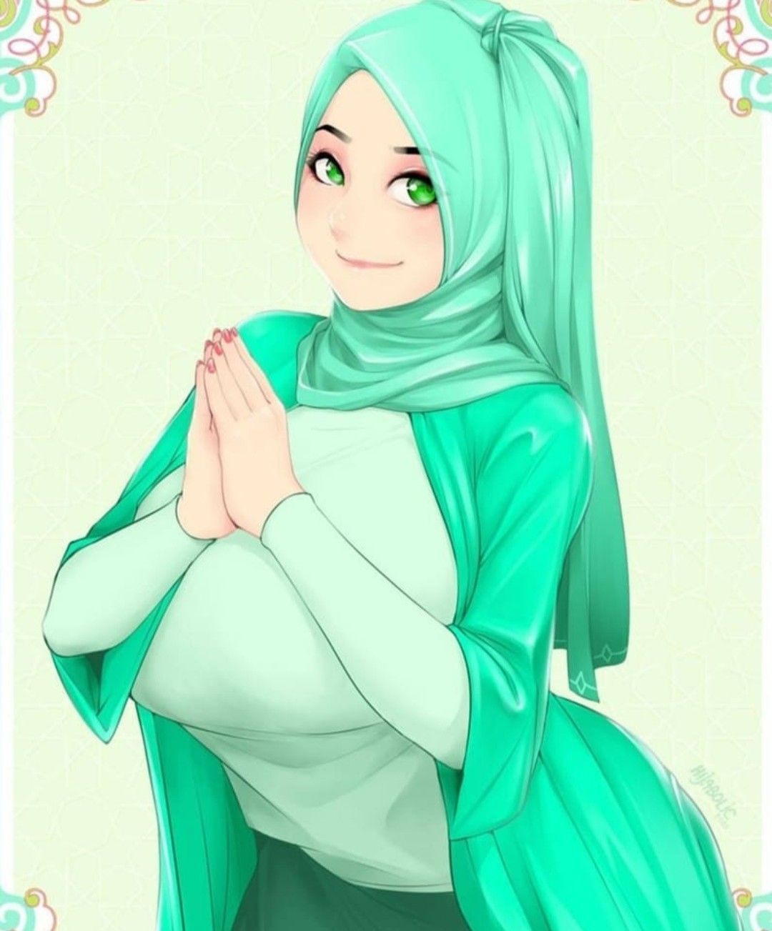 Detail Anime Hijab Cantik Nomer 9