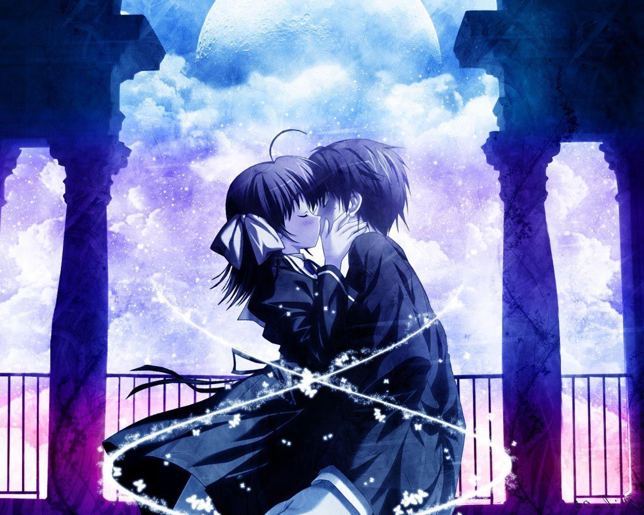 Detail Anime Kiss Wallpaper Nomer 5