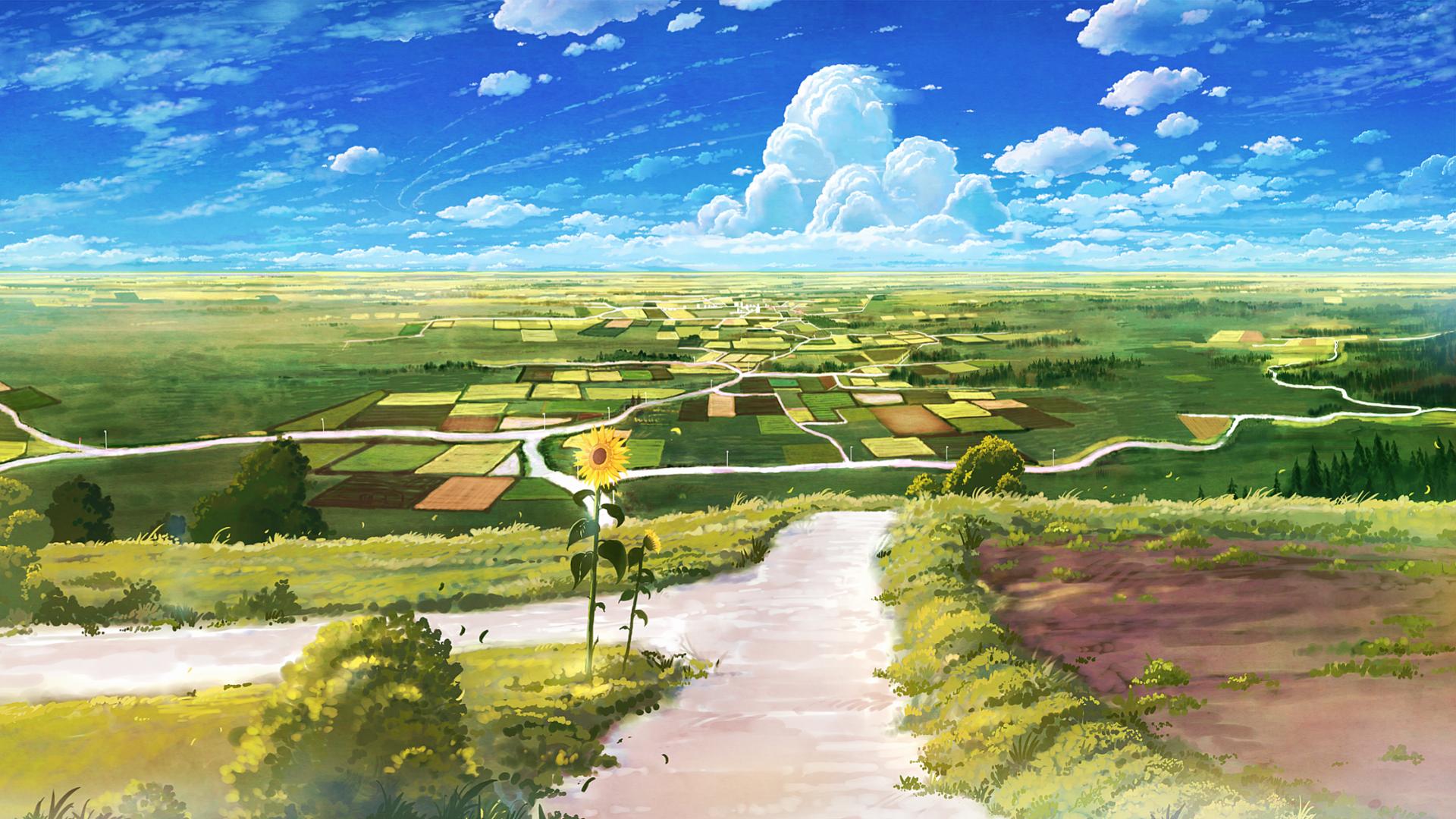 Detail Anime Landscape Wallpaper Hd Nomer 30