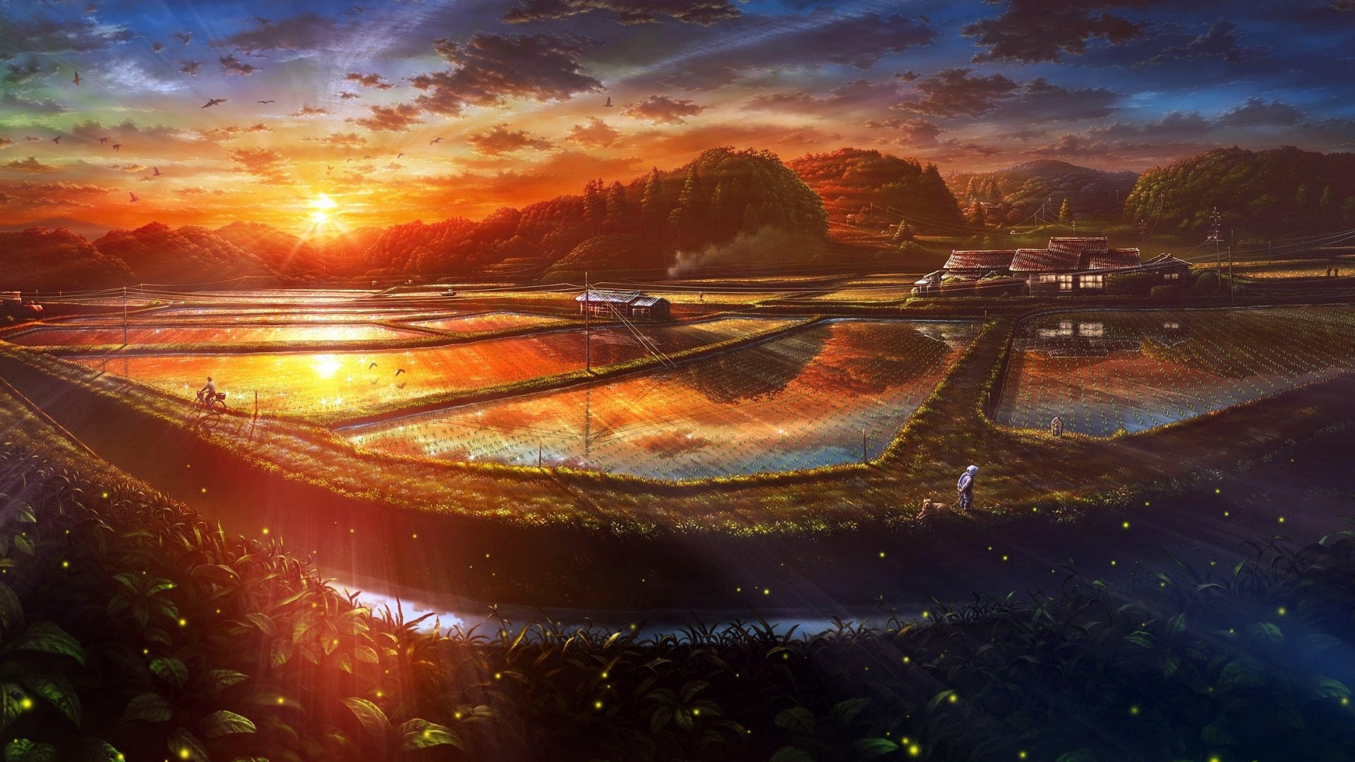 Detail Anime Landscape Wallpaper Hd Nomer 45