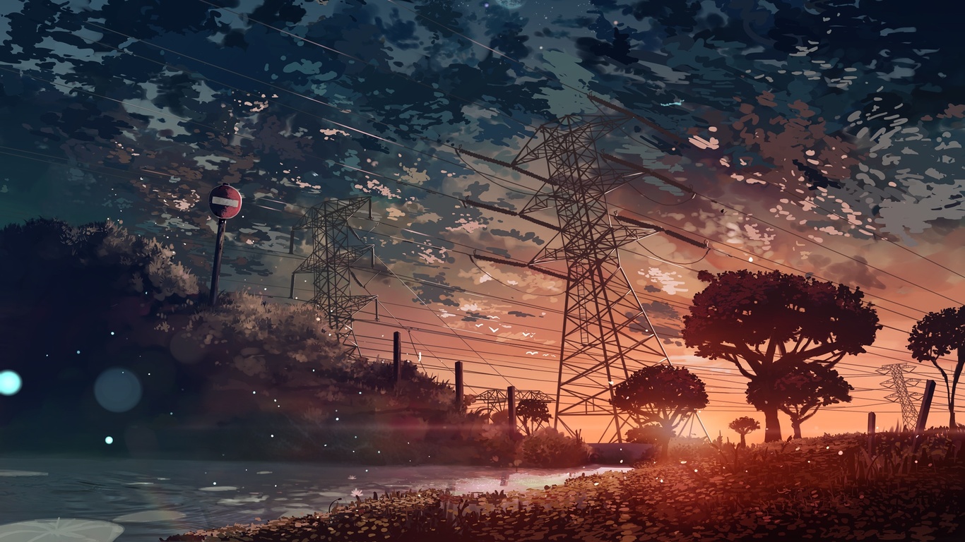 Detail Anime Landscape Wallpaper Hd Nomer 9