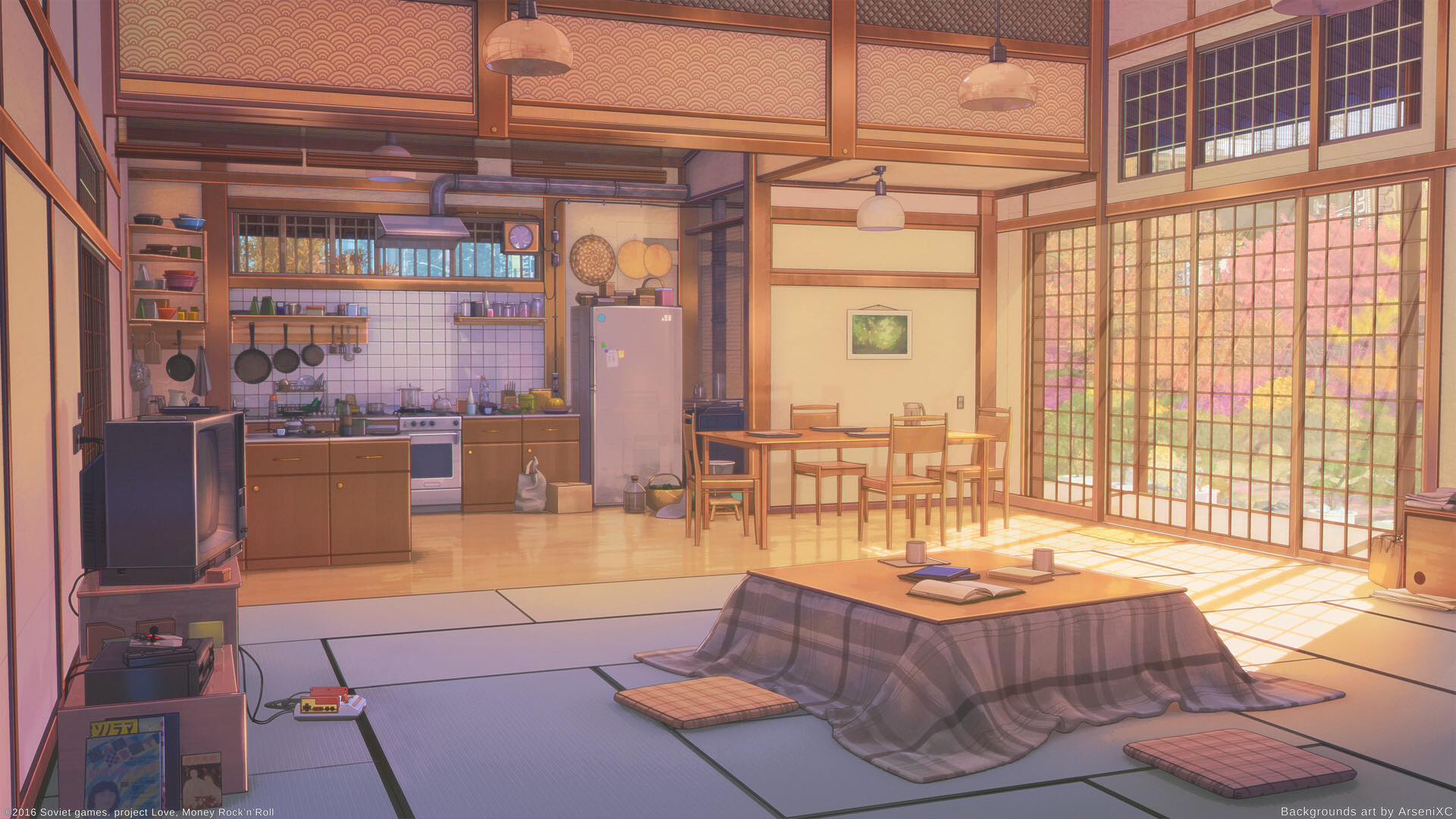 Detail Anime Living Room Nomer 27