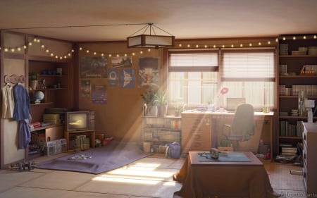 Detail Anime Living Room Nomer 28