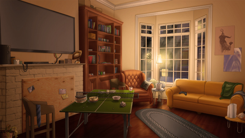Detail Anime Living Room Nomer 58
