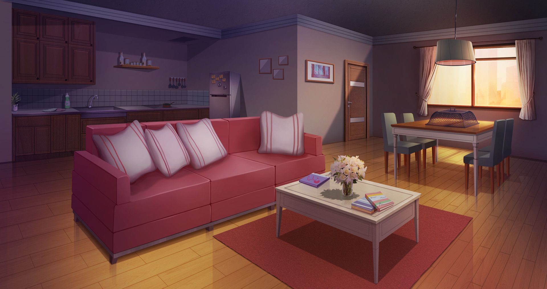 Detail Anime Living Room Nomer 7