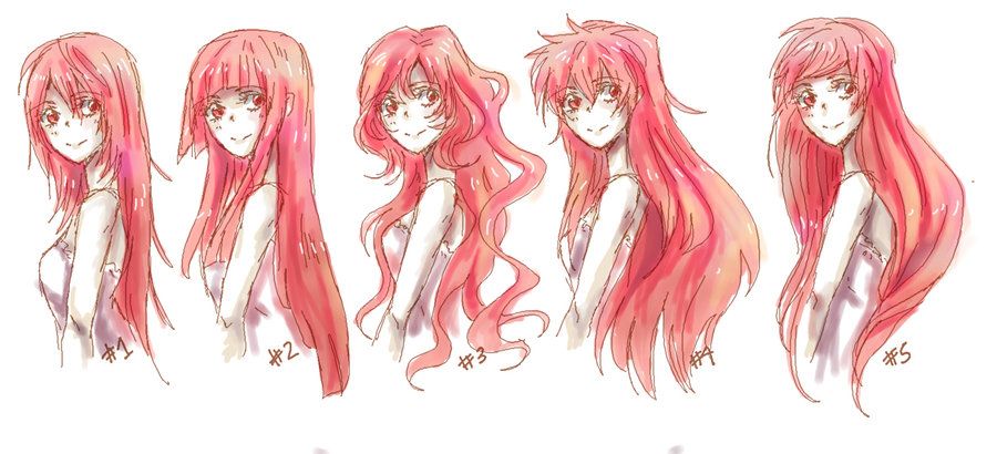 Anime Long Hair - KibrisPDR