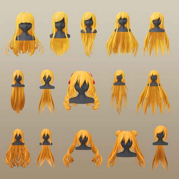 Detail Anime Long Hair Nomer 12