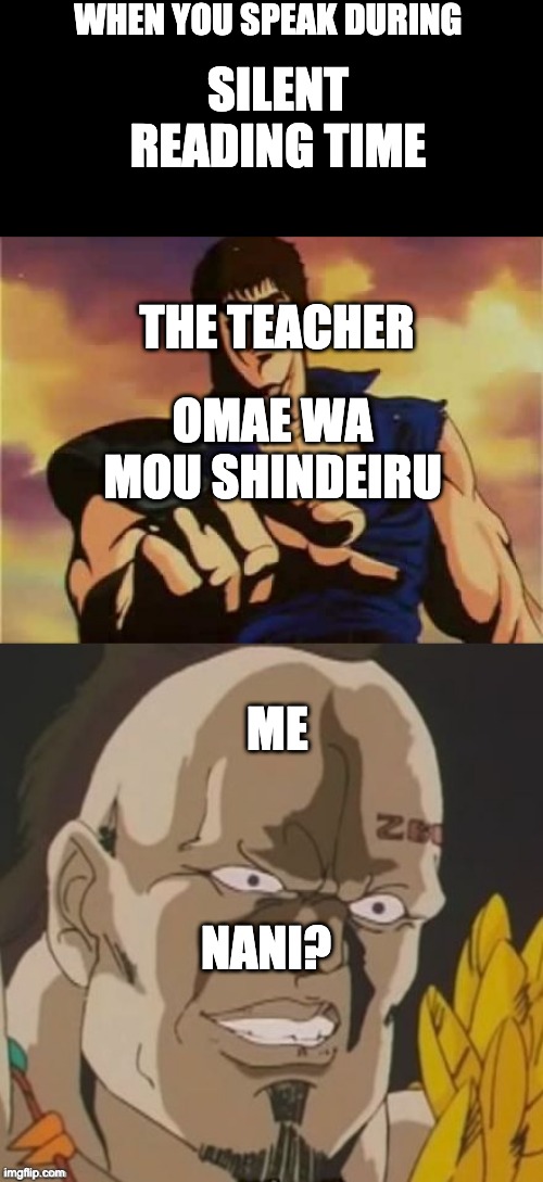 Detail Anime Meme Omae Wa Mou Shindeiru Nomer 45