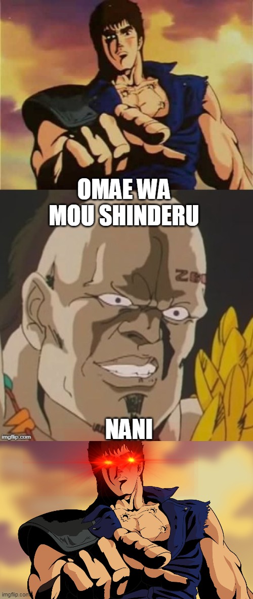 Detail Anime Meme Omae Wa Mou Shindeiru Nomer 58