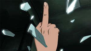 Detail Anime Middle Finger Nomer 40