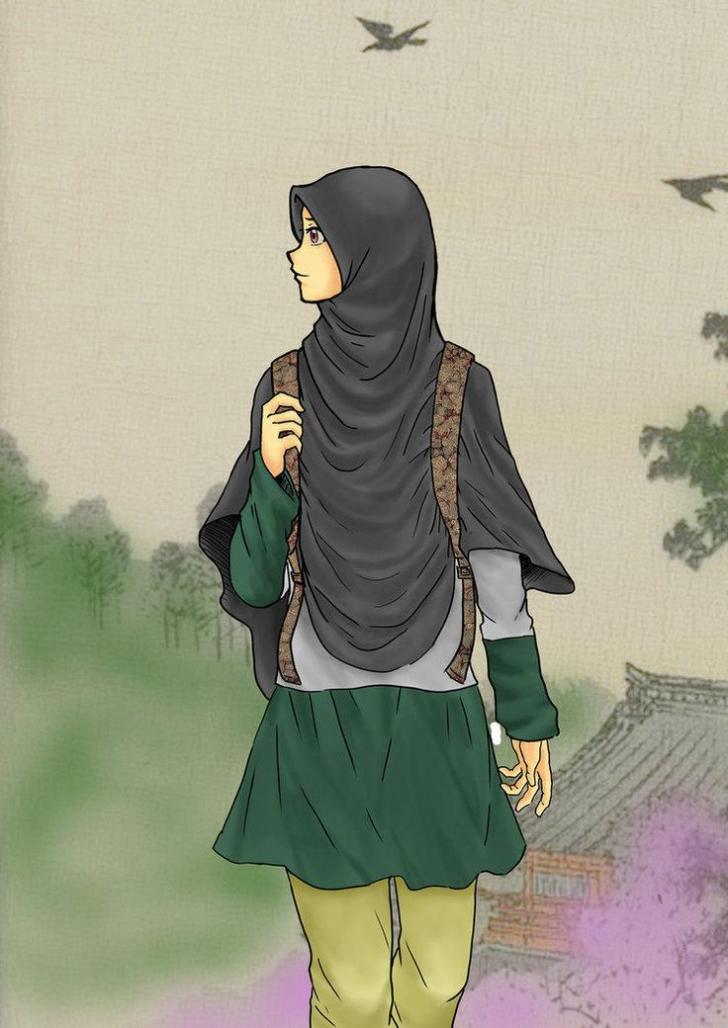Detail Anime Muslimah Wallpaper Nomer 51