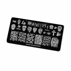 Detail Anime Nail Stamping Plates Nomer 19