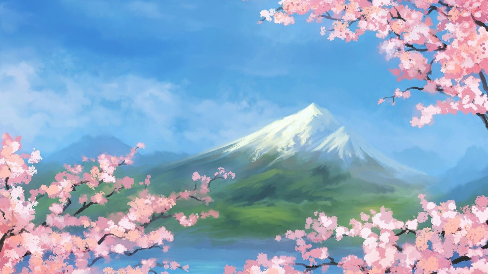 Download Anime Nature Background Nomer 54