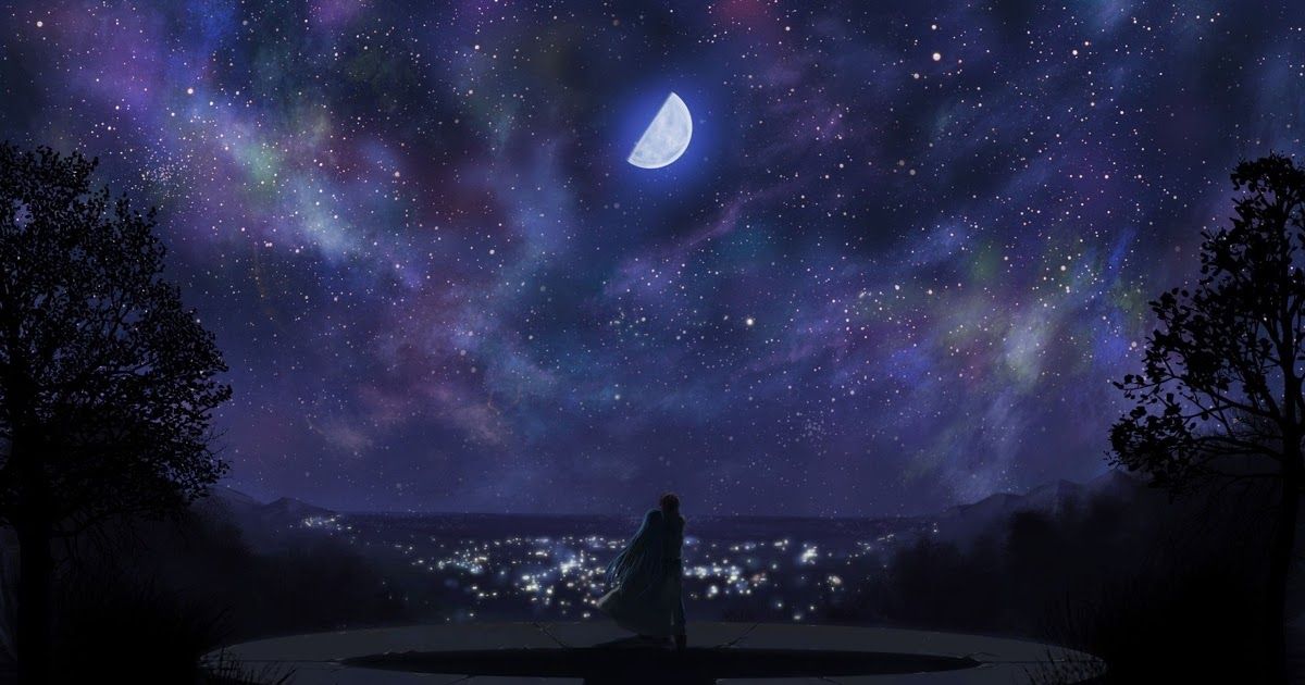 Detail Anime Night Background Nomer 21