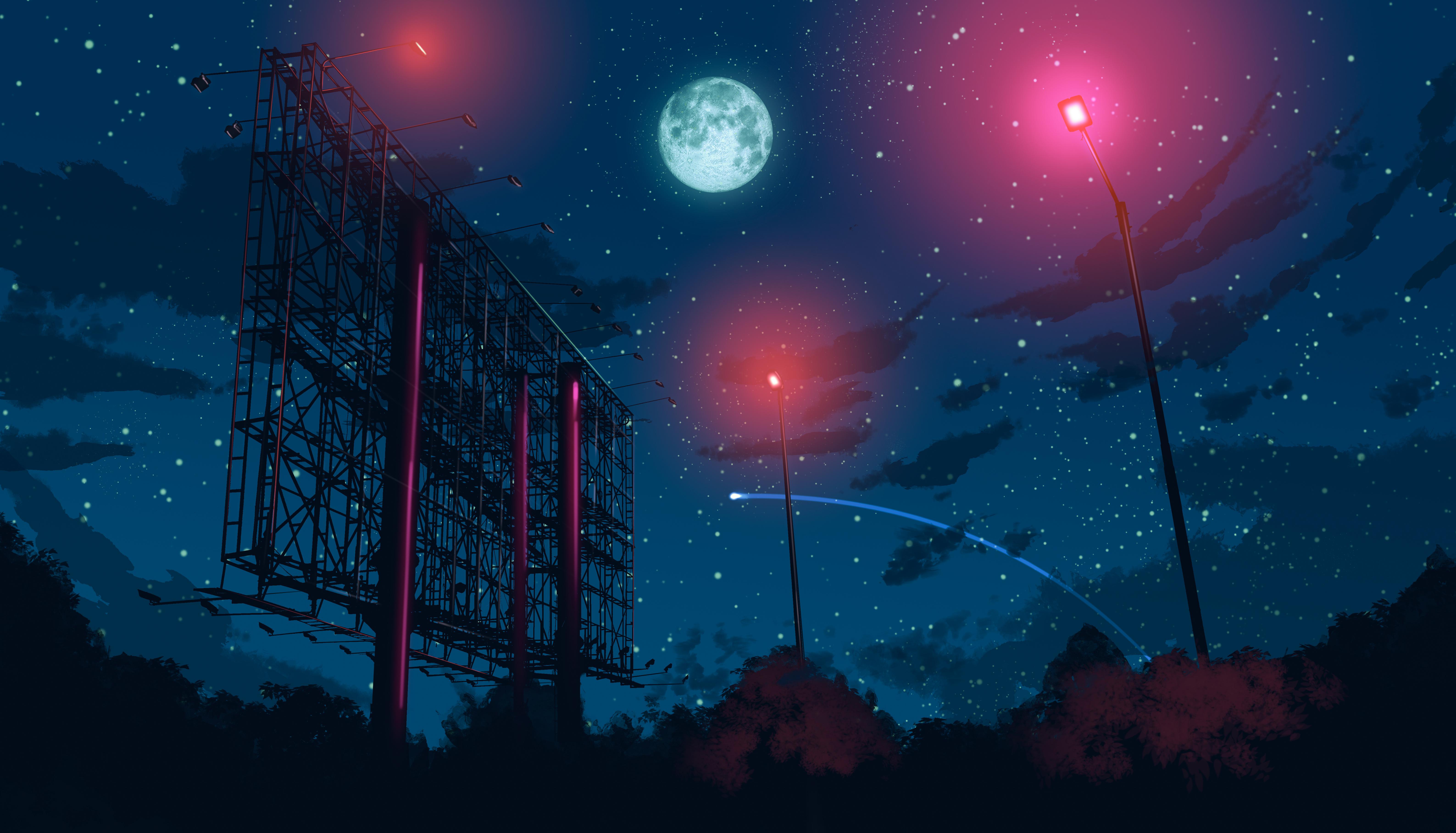 Detail Anime Night Background Nomer 57