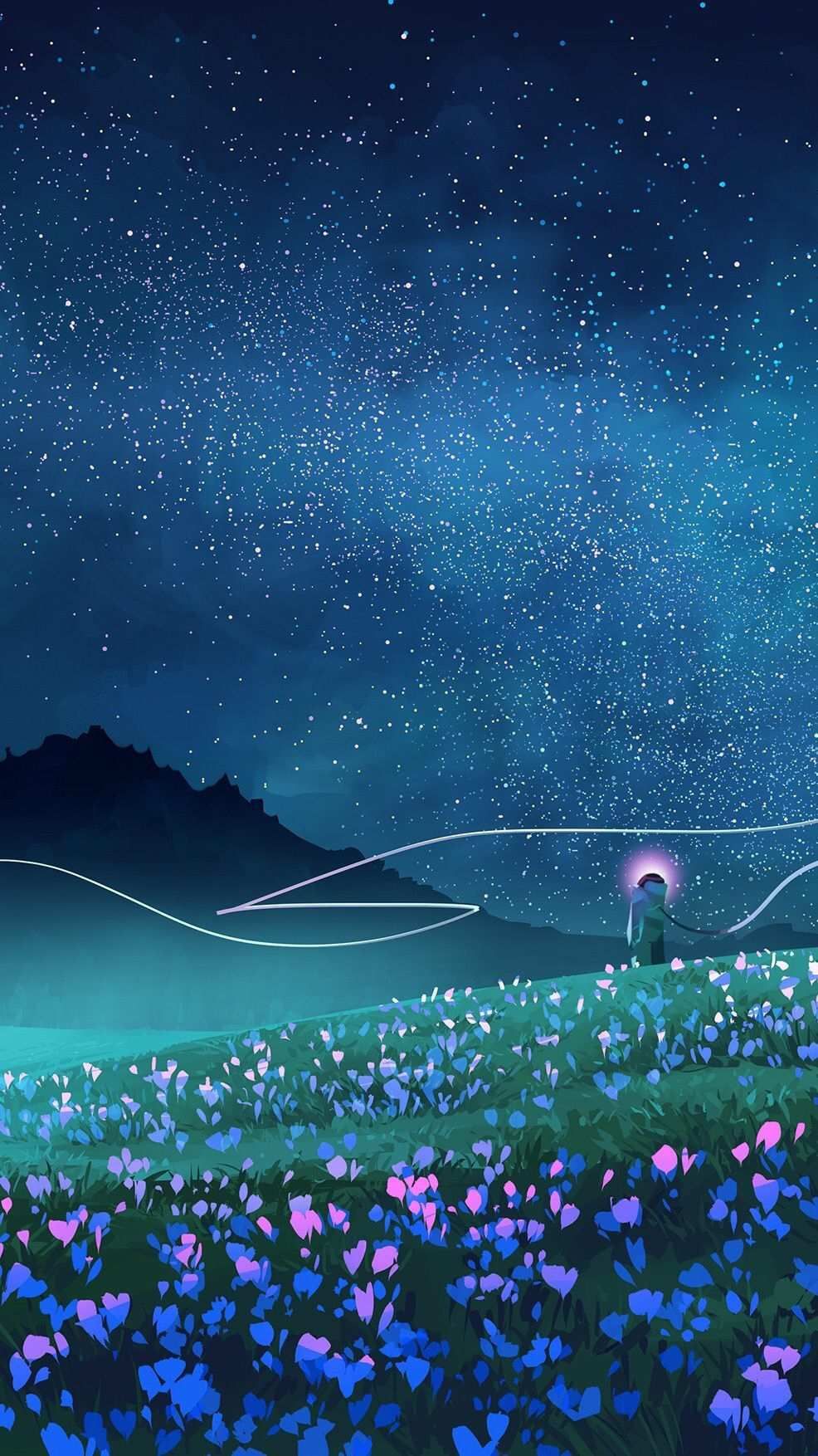 Detail Anime Night Scenery Wallpaper Nomer 28