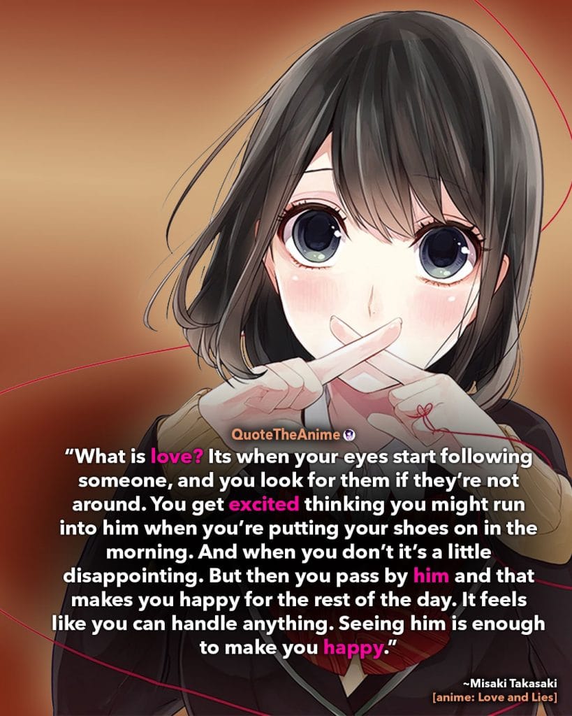 Detail Anime Quotes About Love Nomer 8