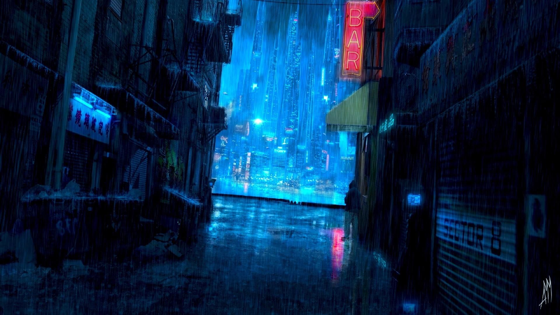 Detail Anime Rain Background Nomer 2