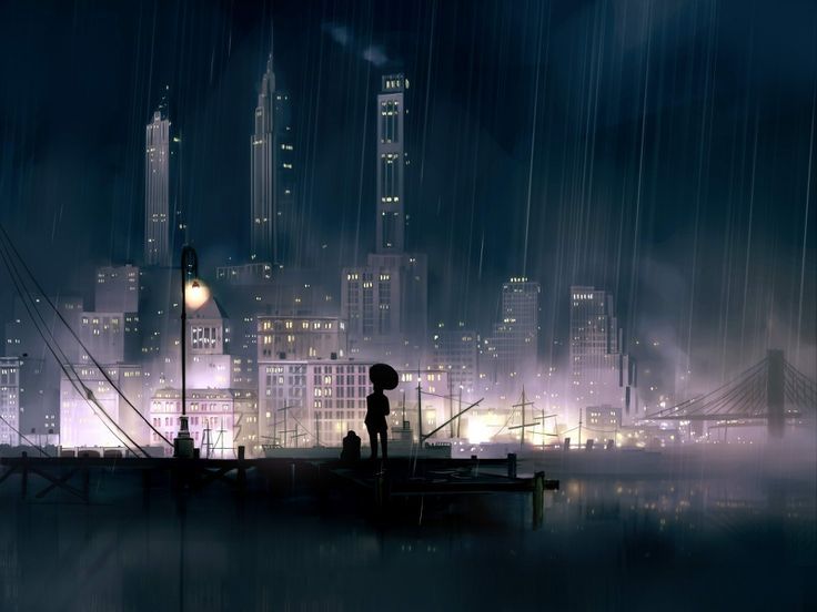 Detail Anime Rain Background Nomer 11