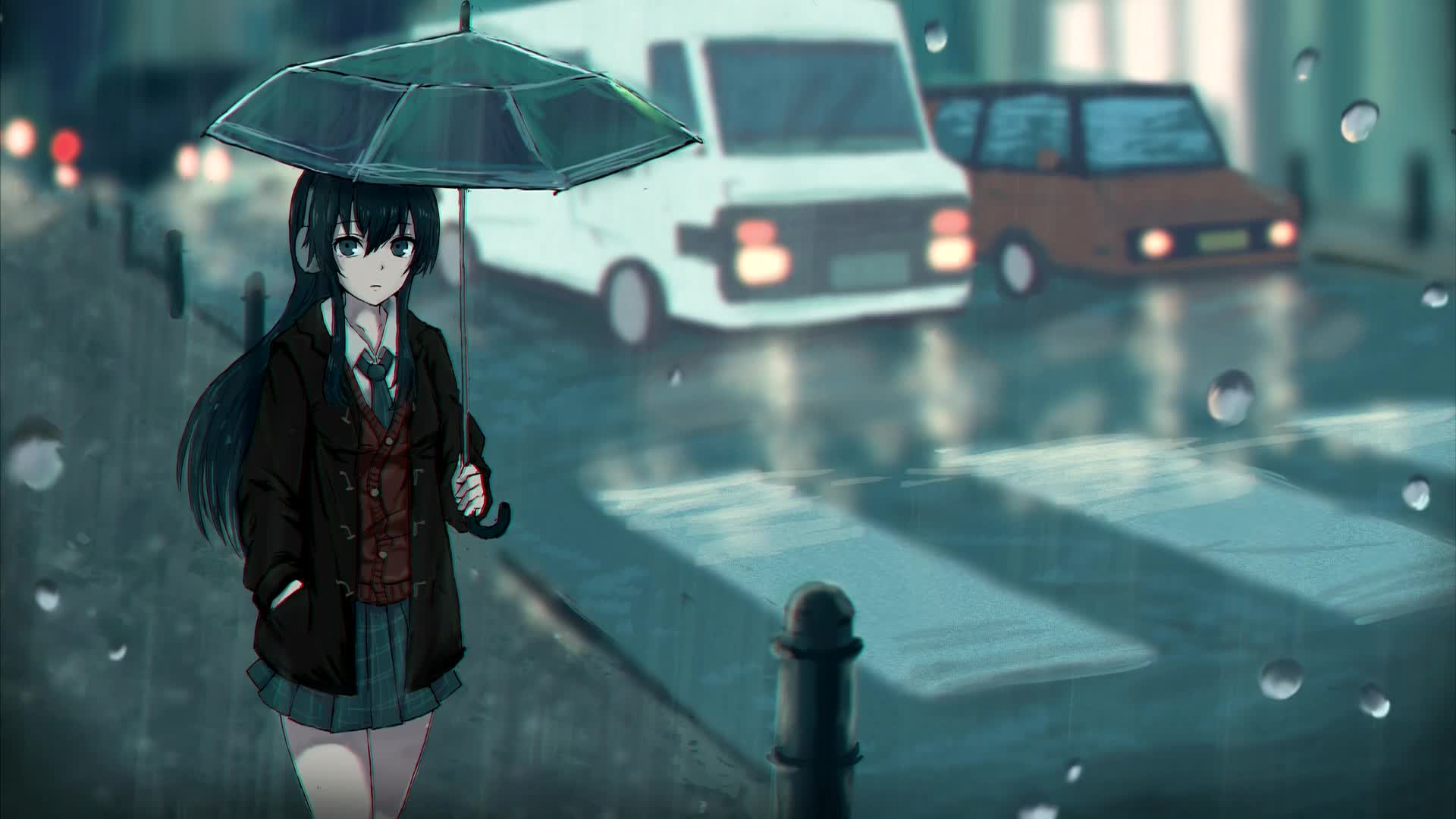 Detail Anime Rain Background Nomer 33