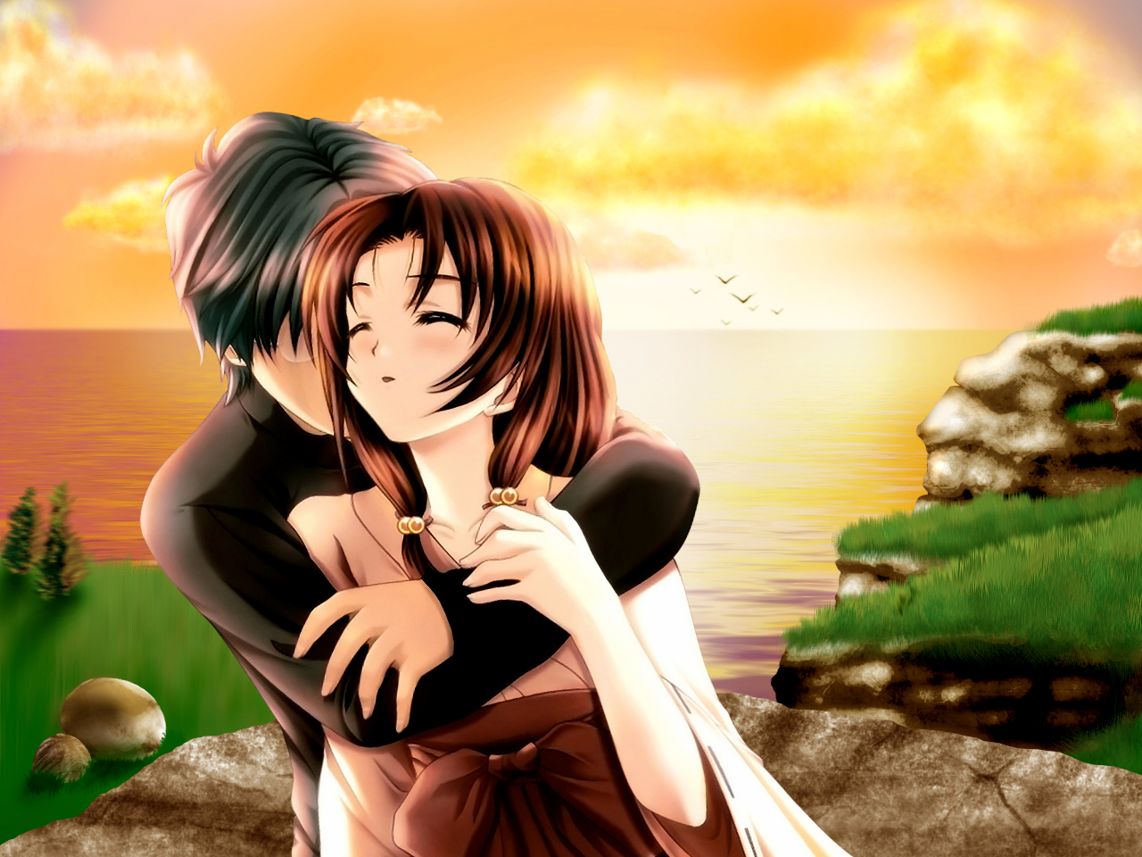 Detail Anime Romantic Wallpaper Nomer 14