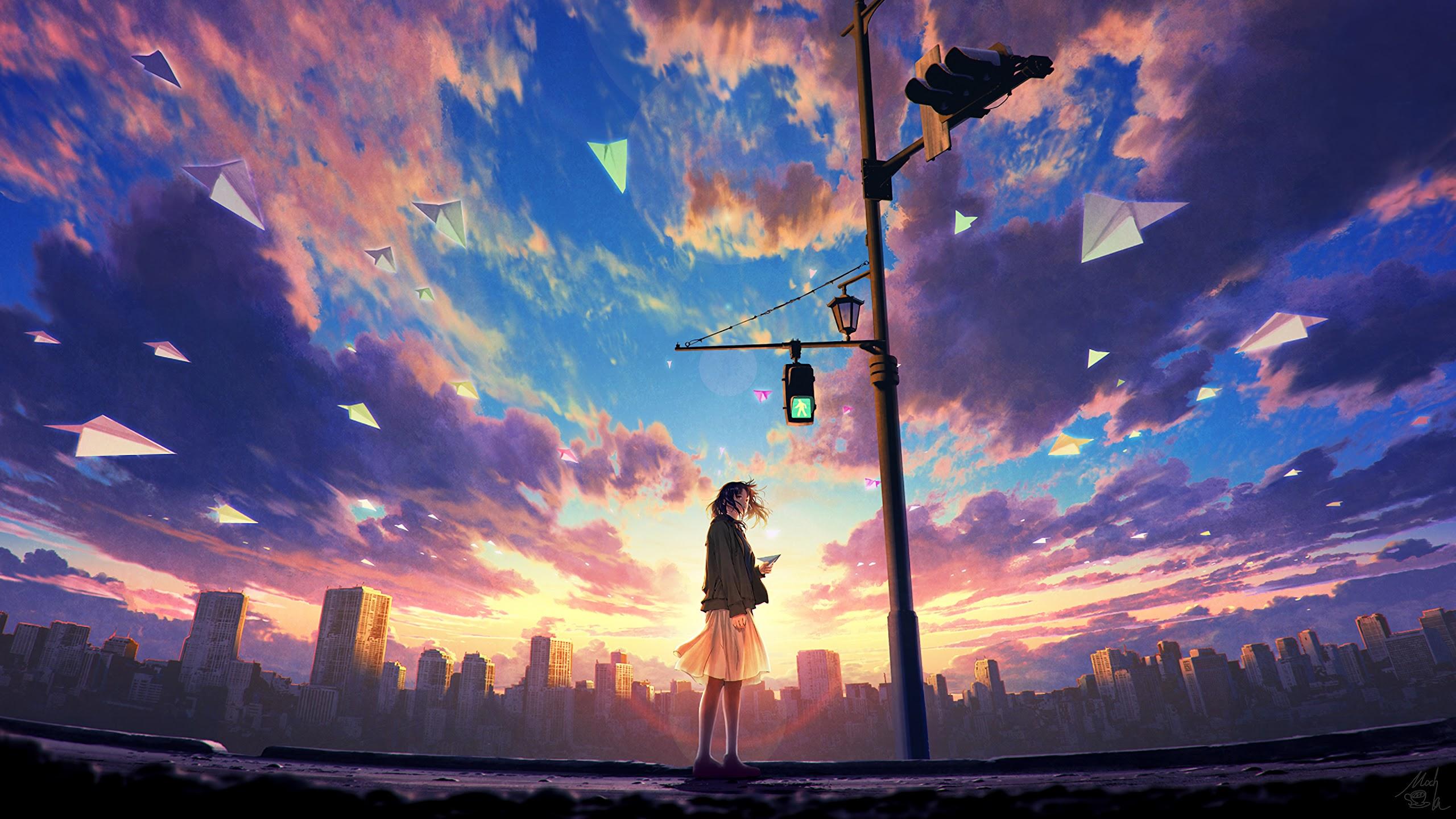 Anime Scenery Wallpaper 4k - 56+ Koleksi Gambar