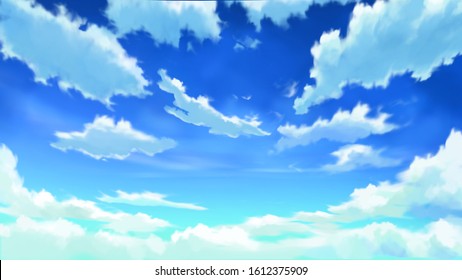 Detail Anime Sky Background Nomer 22