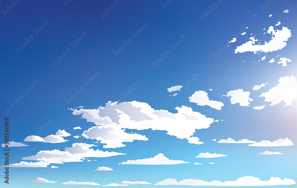 Detail Anime Sky Background Nomer 34