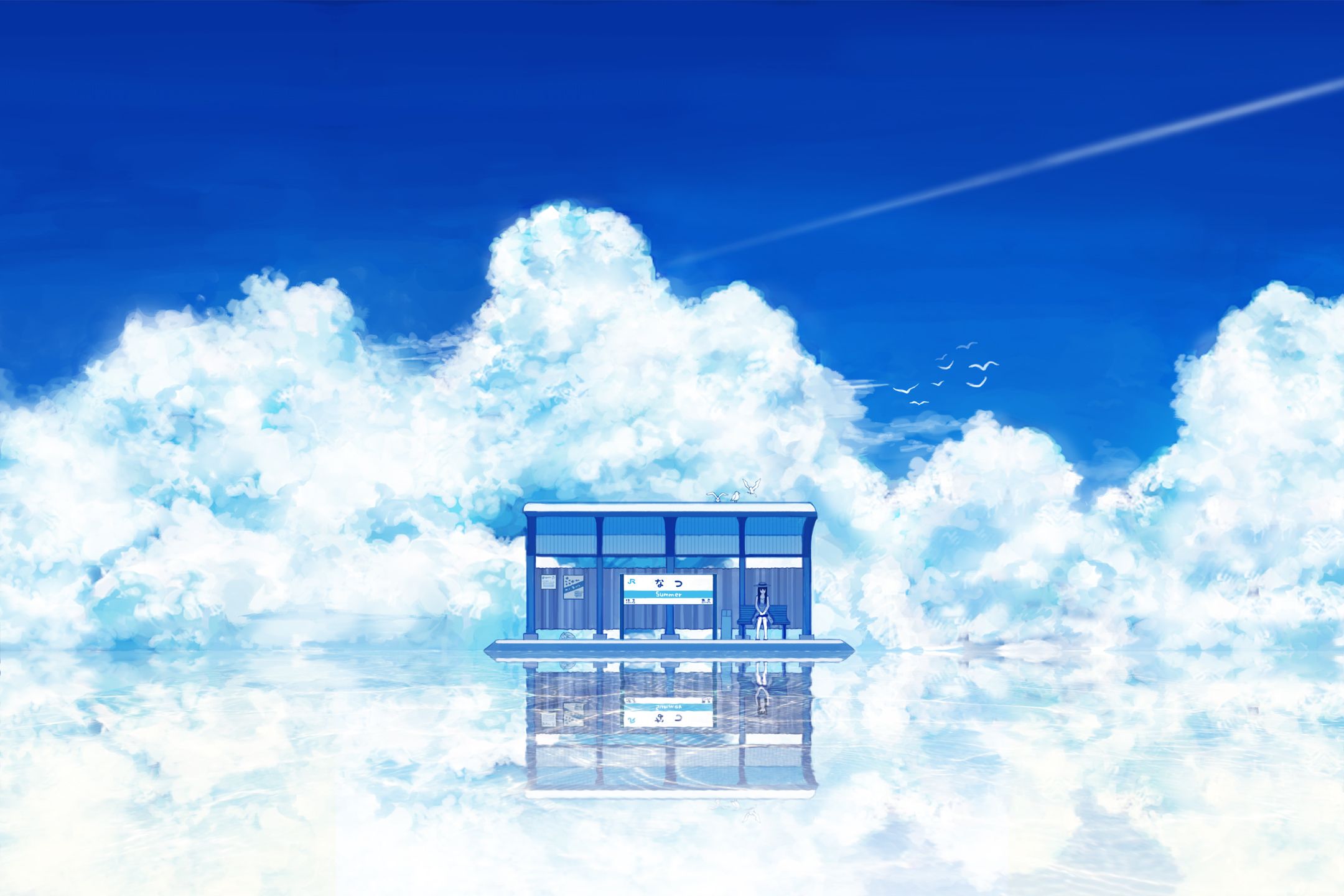 Detail Anime Sky Background Nomer 8