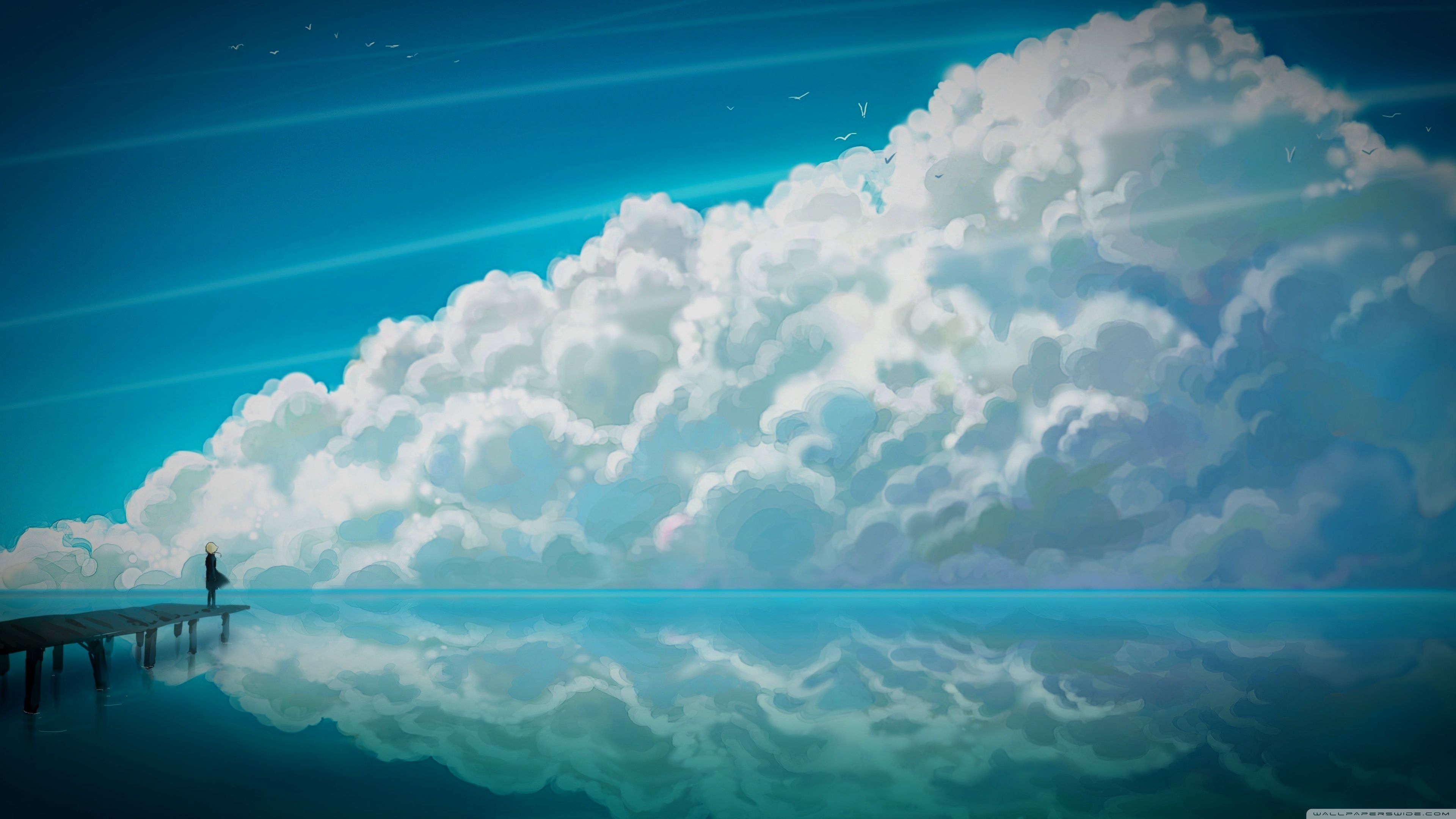 Anime Sky Wallpaper Hd - KibrisPDR