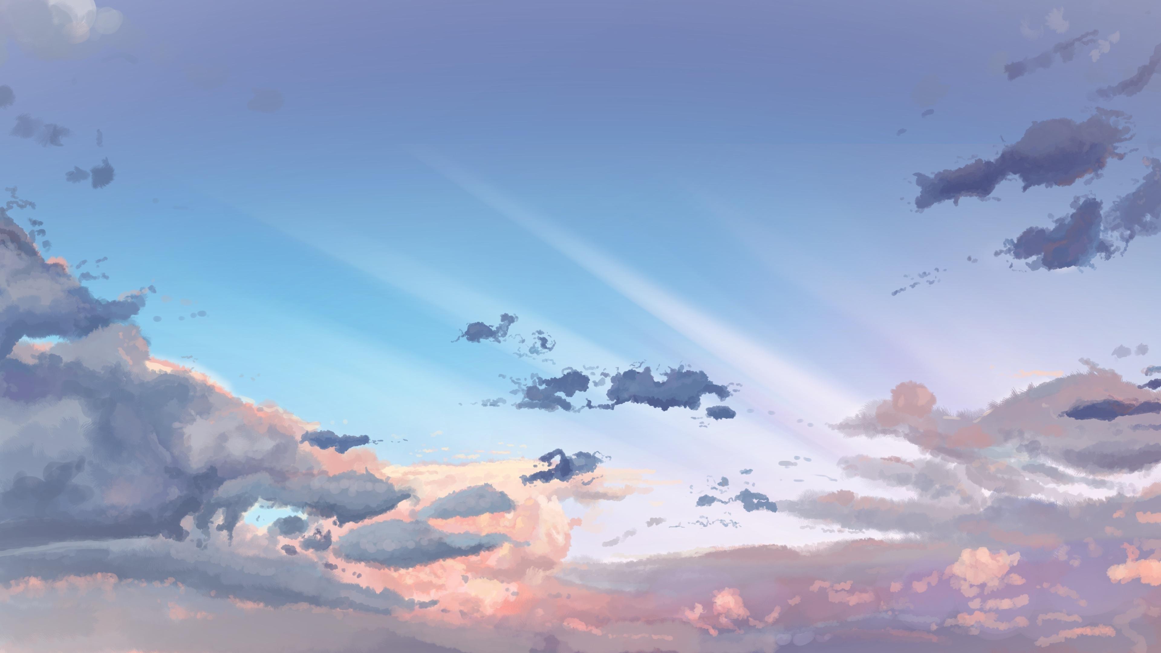 Detail Anime Sky Wallpaper Hd Nomer 6