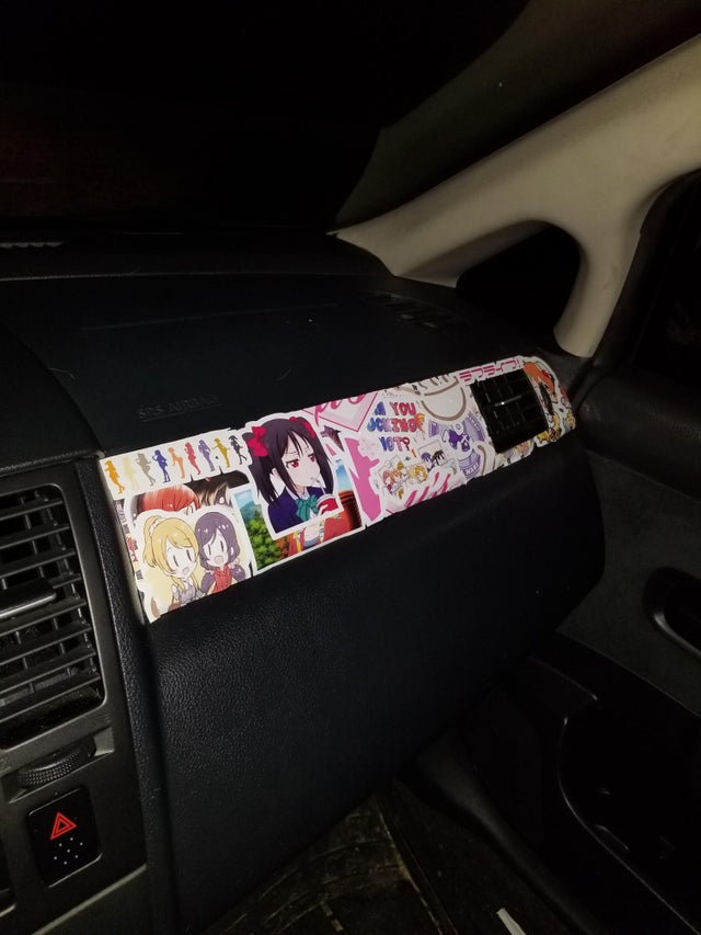 Detail Anime Sticker Bomb Car Nomer 22