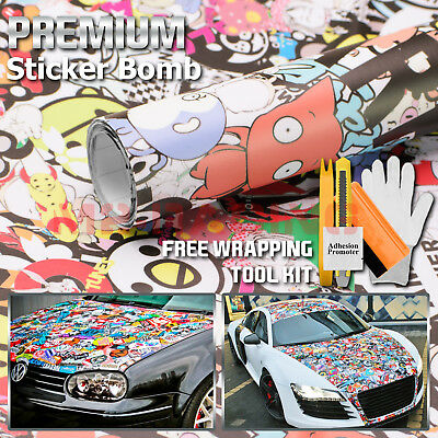 Detail Anime Sticker Bomb Car Nomer 4