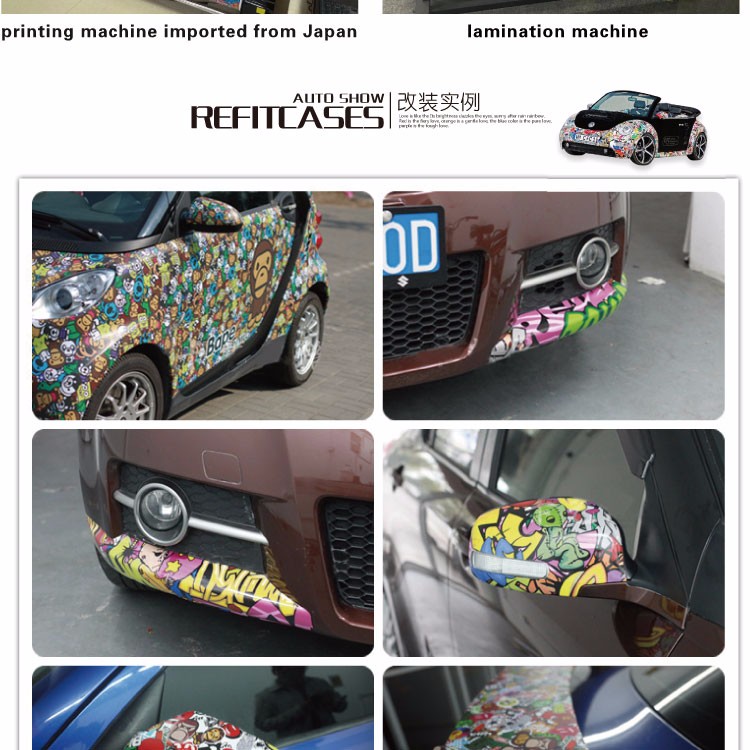 Detail Anime Sticker Bomb Car Nomer 37
