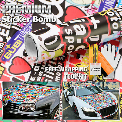 Detail Anime Sticker Bomb Car Nomer 5