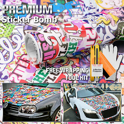 Detail Anime Sticker Bomb Car Nomer 6