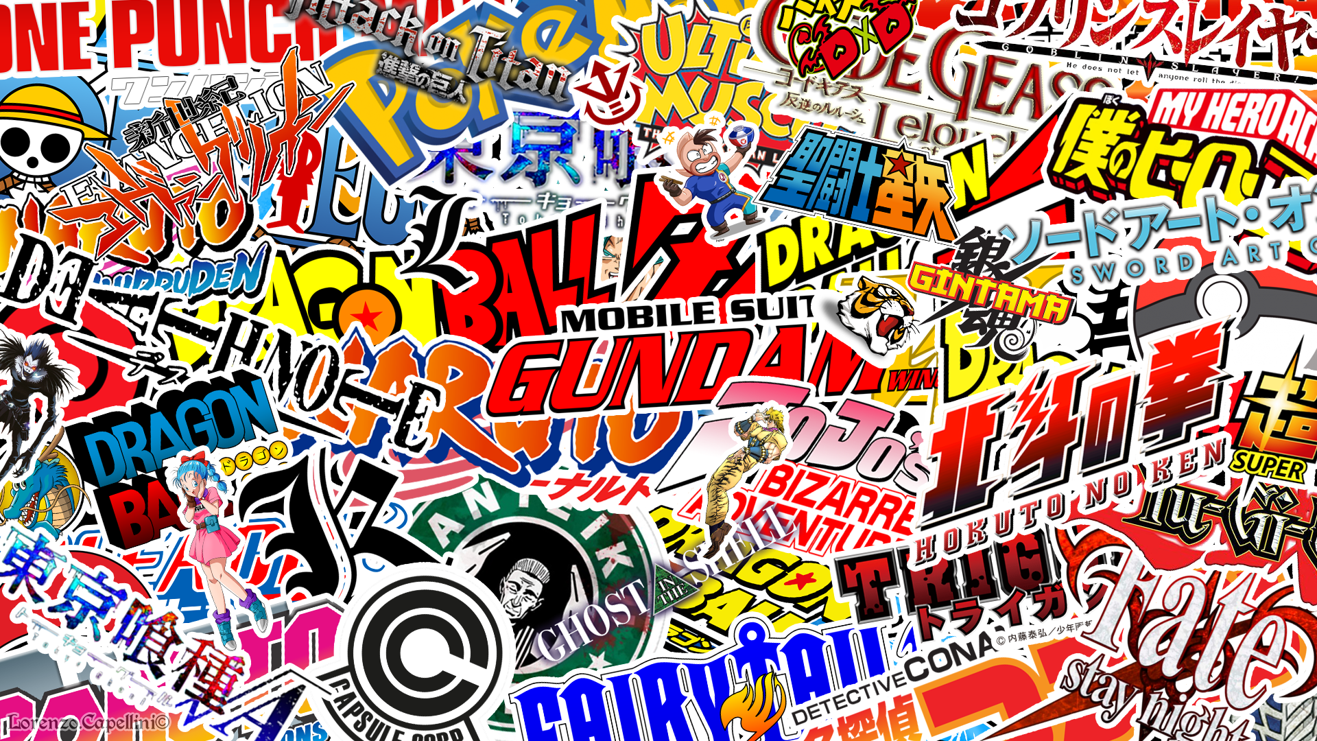 Detail Anime Sticker Bomb Car Nomer 50