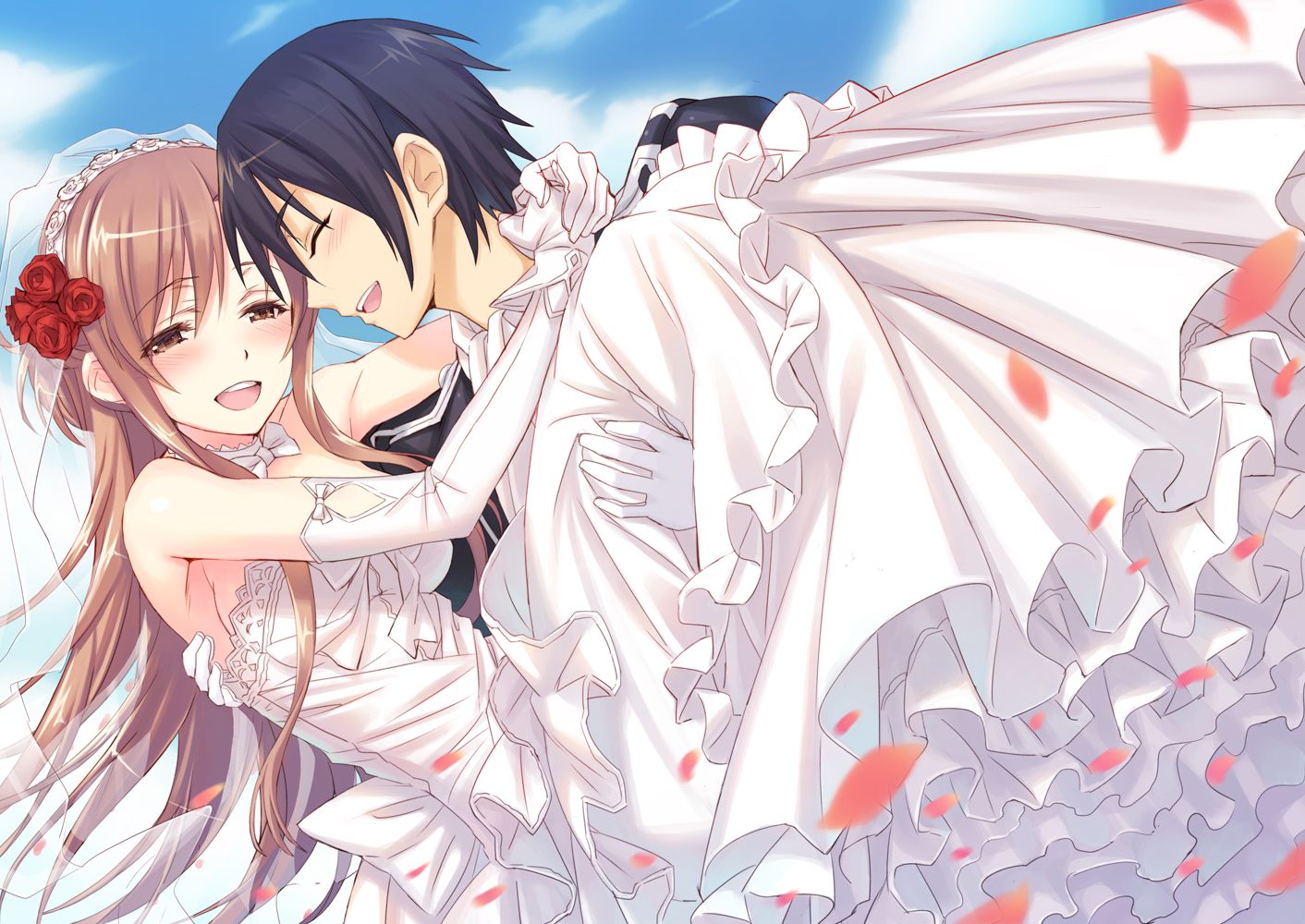 Detail Anime Wedding Couple Nomer 5