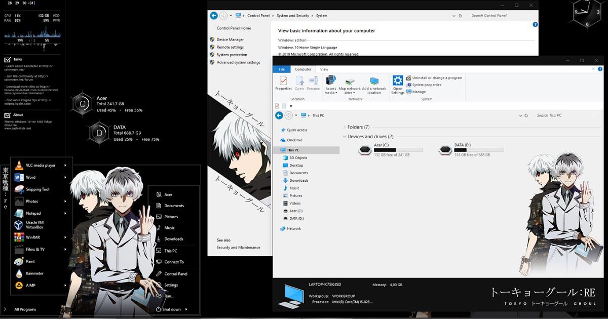 Detail Anime Windows 10 Theme Nomer 28
